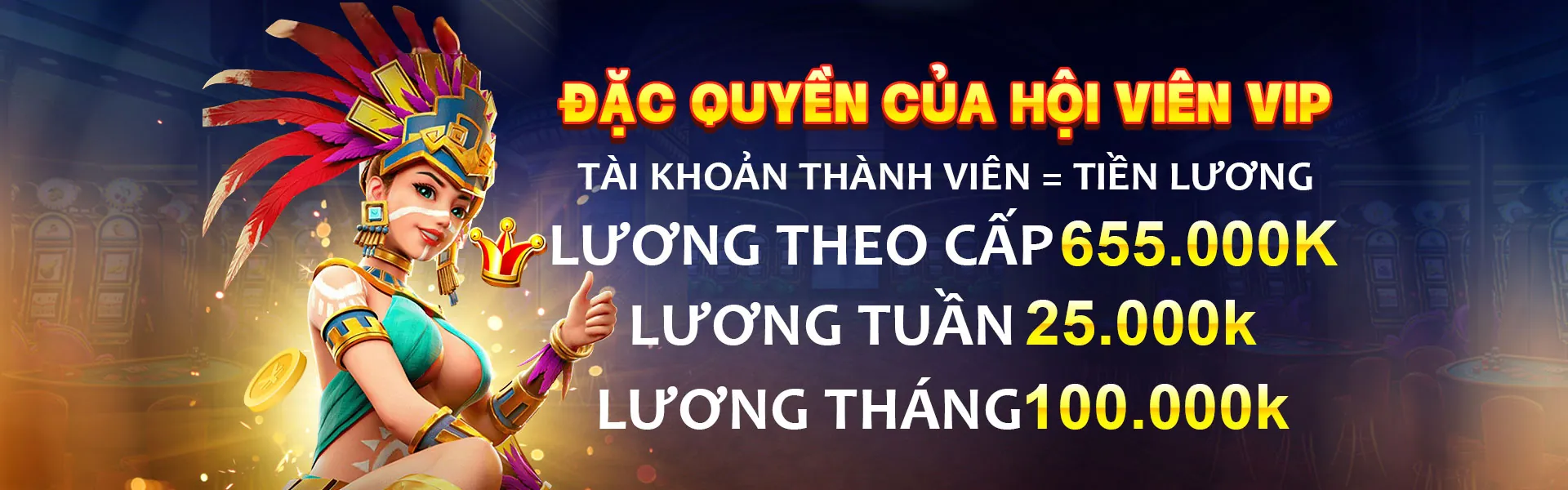 Thưởng độc quyền KC6 VIP